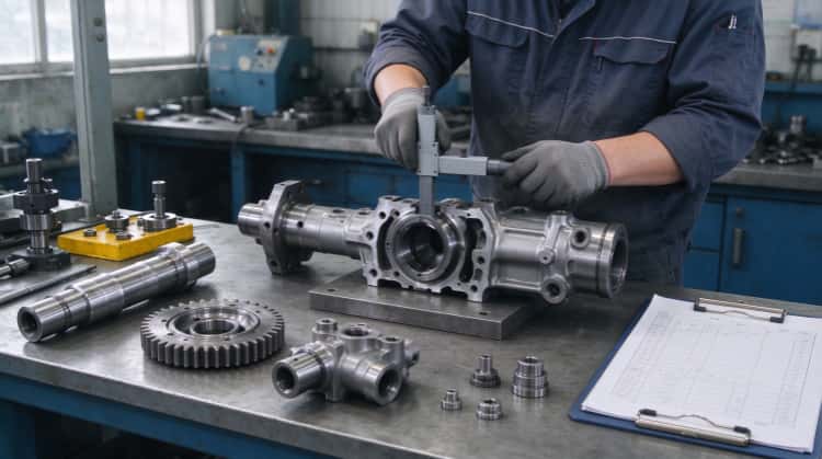 Standardized Industrial Reman Workflow: Full Quality Control System