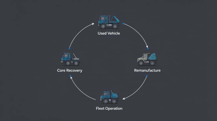 True Reman & Circular Economy — Sustainability for Heavy Vehicle Fleets 1 Industrial Reman & Circular Economy — Sustainability for Heavy Vehicle Fleets