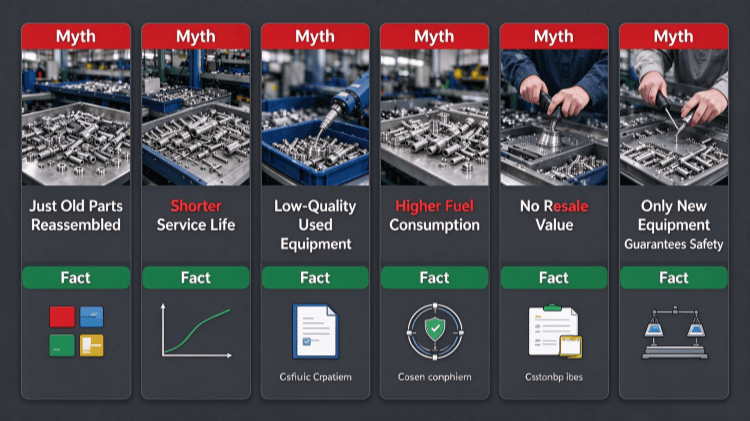 Common Myths About Heavy Equipment Remanufacturing Debunked 1 Common Myths About Heavy Equipment Remanufacturing Debunked